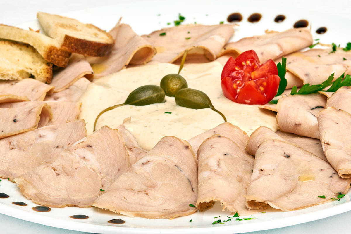 Vitello Tonnato - Kalbfleisch an Thunfischsauce - Rezept - Bild Nr. 2