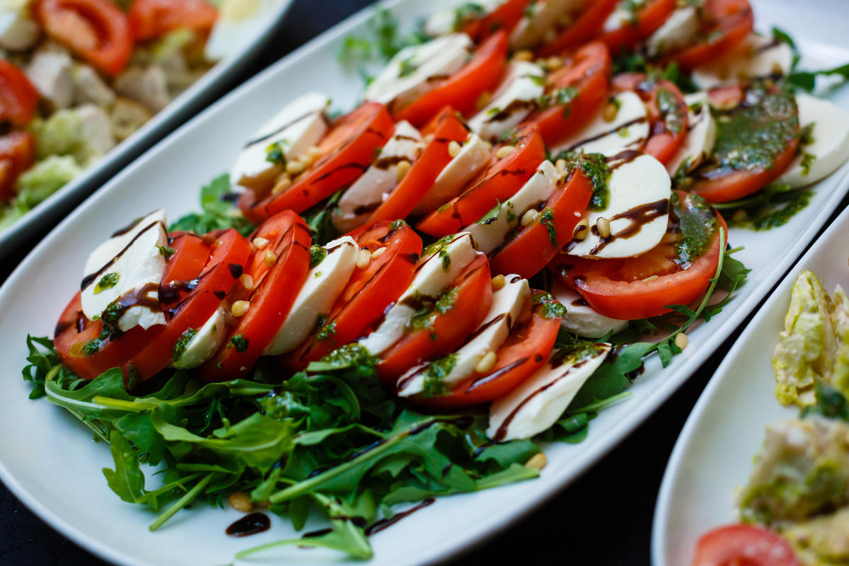 Caprese „eingedeutscht;-))“ mit Aceto balsamico Vinaigrette - Rezept - Bild Nr. 8