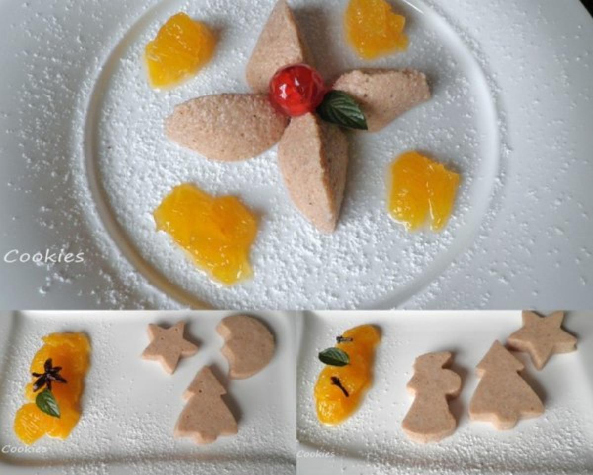 Lebkuchen - Mousse an Gewürz - Orangen ... - Rezept